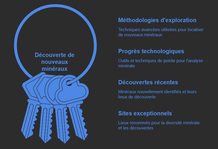 Aventures dans la découverte de minéraux